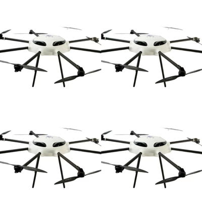 25kg επίπεδο UAV μη επανδρωμένο εναέριο όχημα δικτυωμένο πολλαπλό χρήμα Drone 6 Rotors