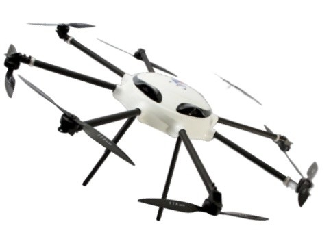 LT-M8FD Προσαρμοσμένο UAV με οκτώ ρότορες για επιθεώρηση και εφοδιασμό