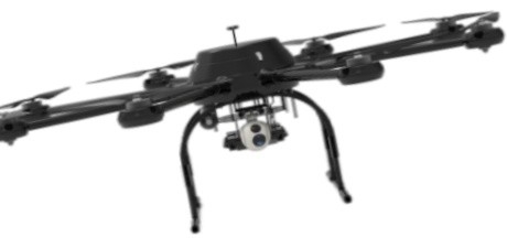 Βαρύ φορτίο 30kg Multirotor Drone με AI Τρεις Άξονες σειρά φωτοηλεκτρικών φακών